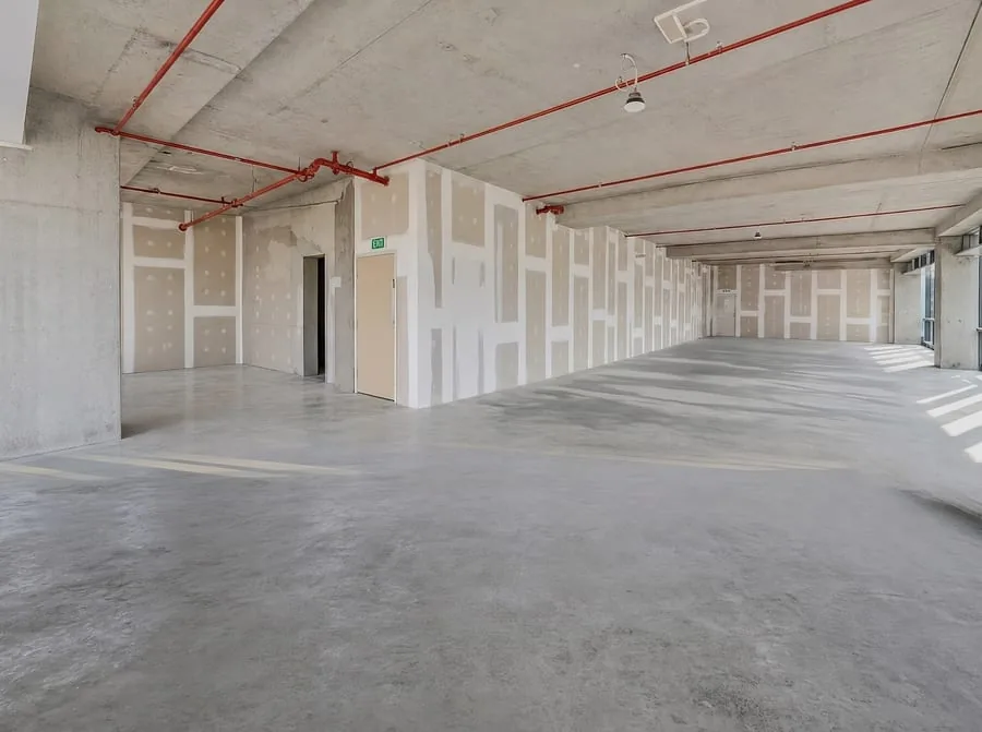 Digitally staged Business Bay office